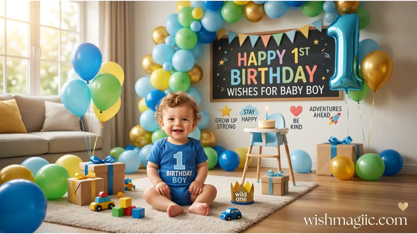 Birthday Wishes for Baby Boy