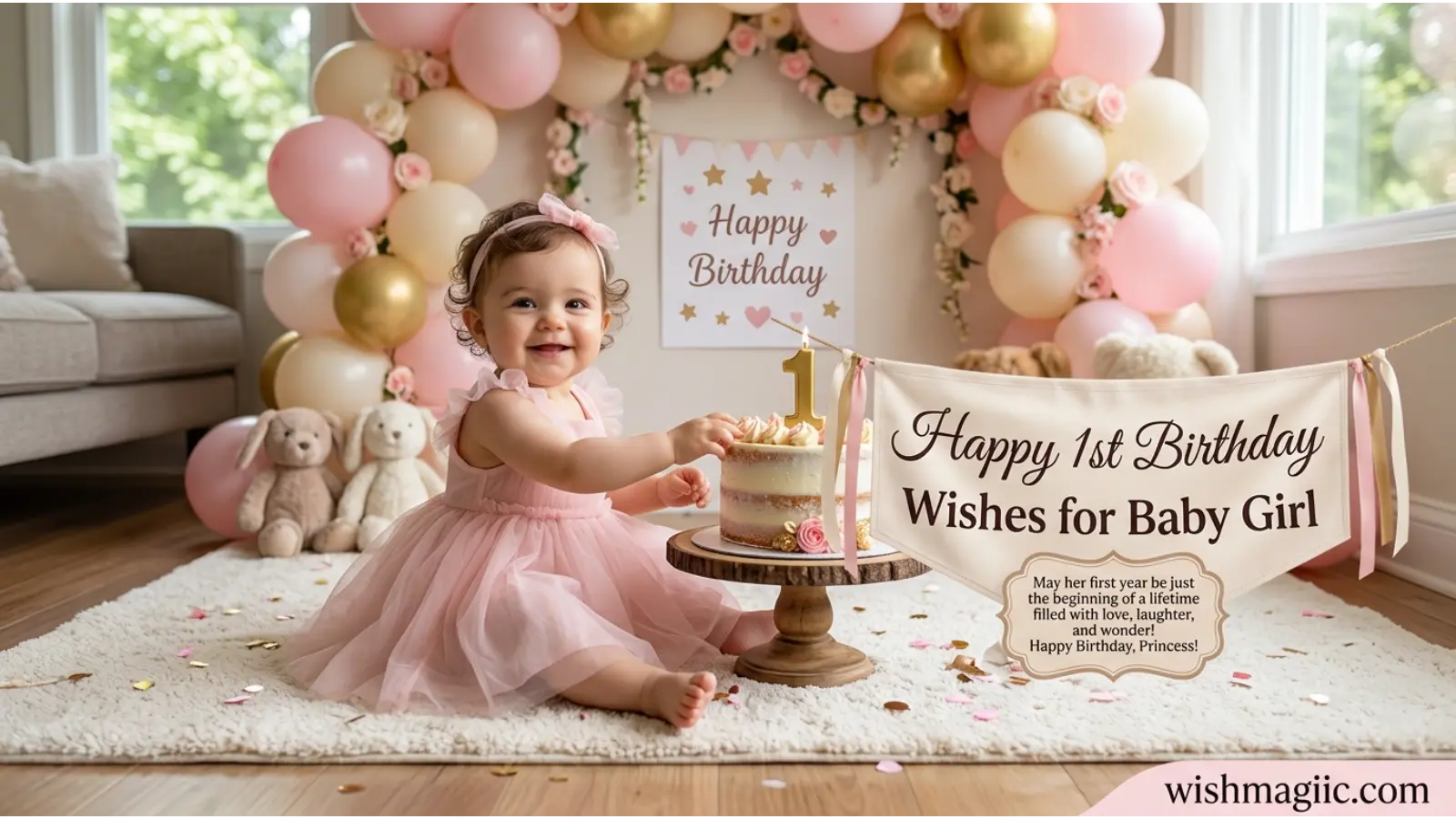Birthday Wishes for Baby Girl