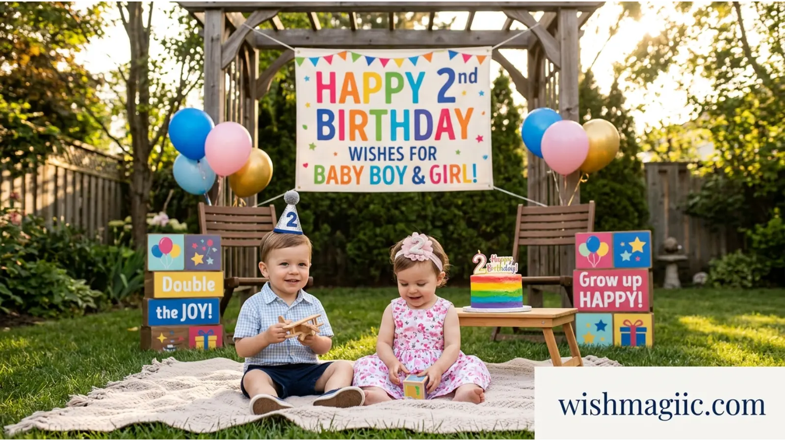 Birthday Wishes for Baby Boy and Girl