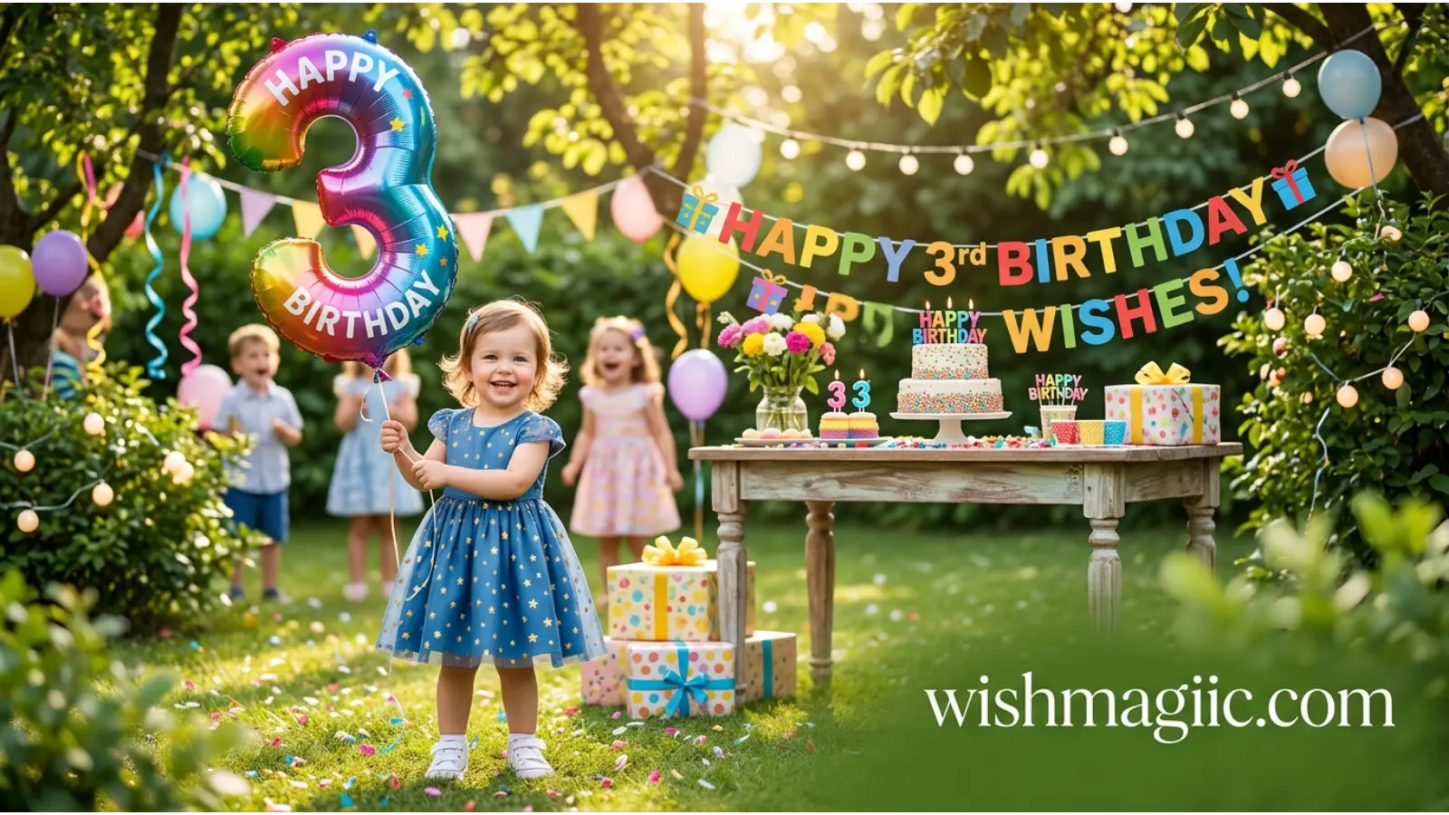 Happy 3rd Birthday Wishes