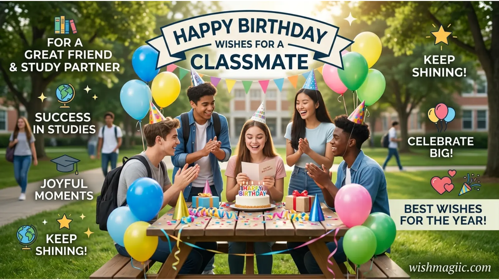 Birthday Wishes for Classmate
