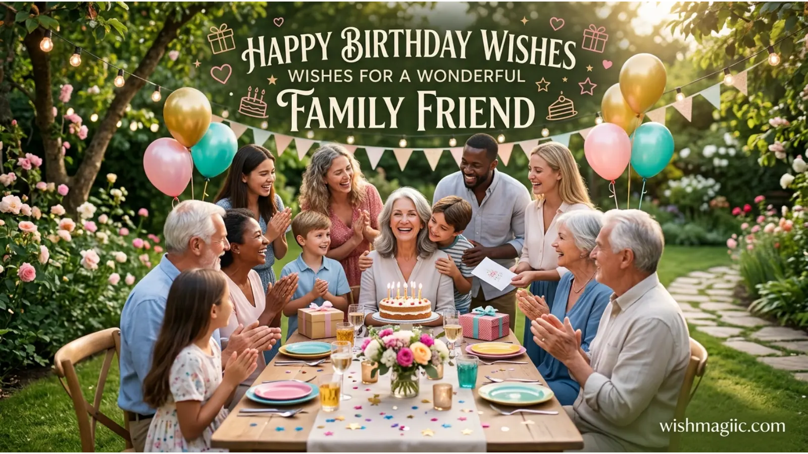 Birthday Wishes for Family Friend
