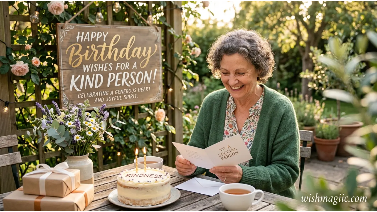 Birthday Wishes for a Kind Person