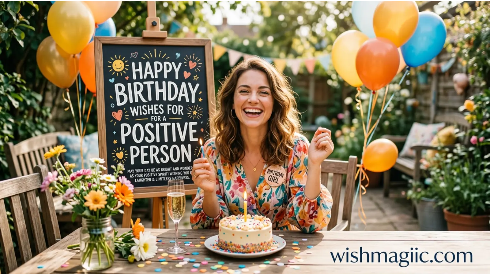 Birthday Wishes for a Positive Person