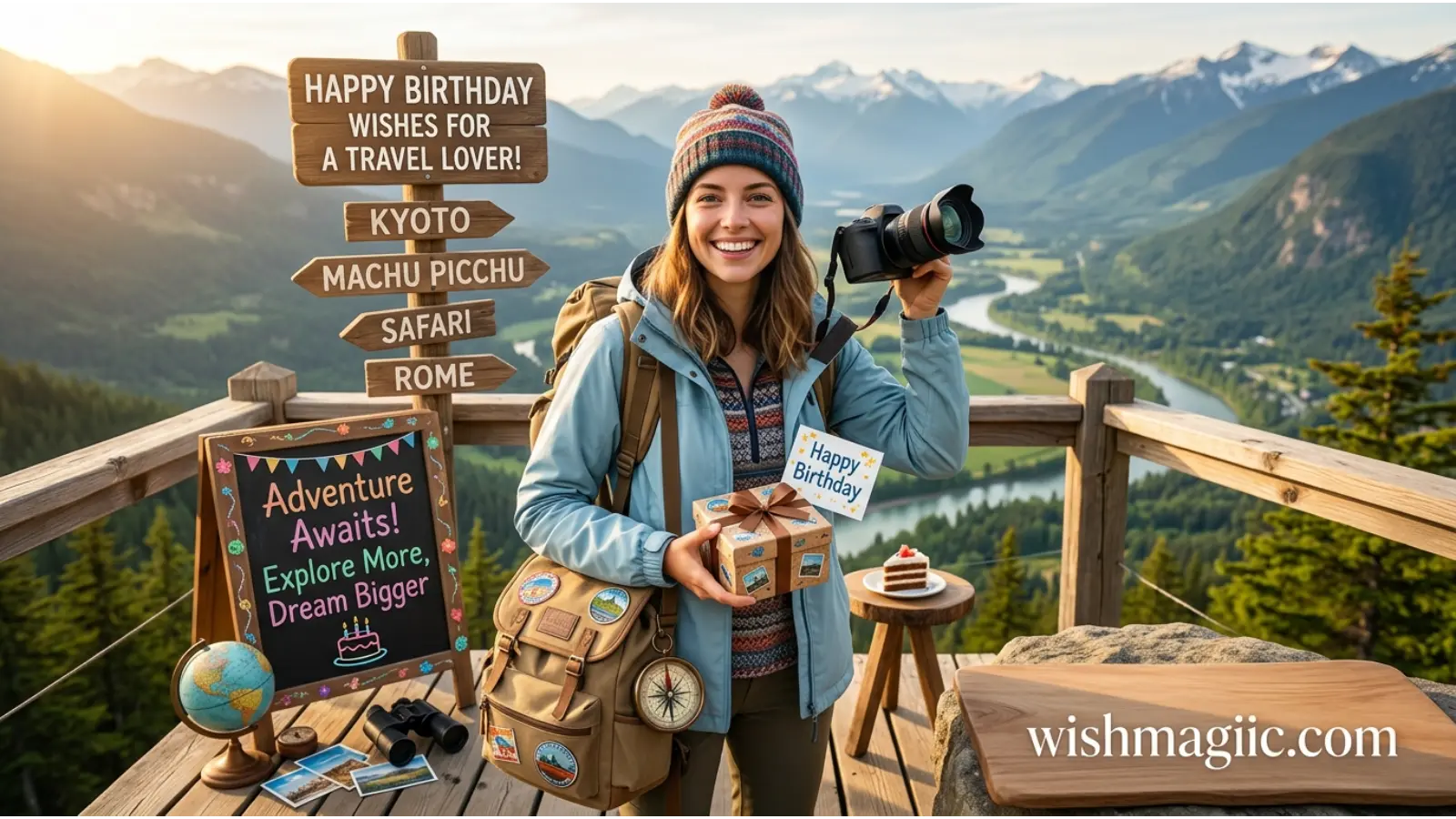 Birthday Wishes for Travel Lover