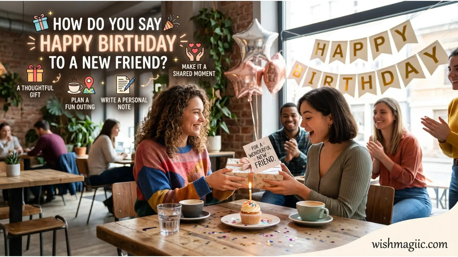 Happy Birthday to a New Friend