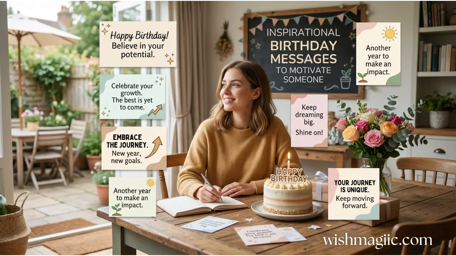 Birthday Messages to Motivate Someone