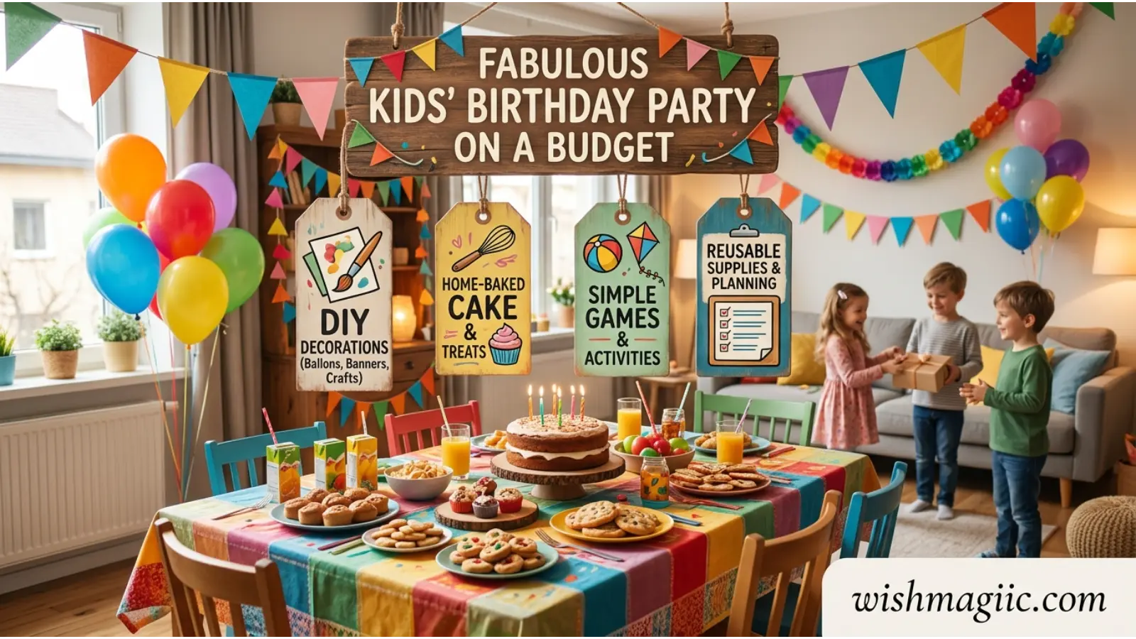 Kids Birthday Party on a Budget