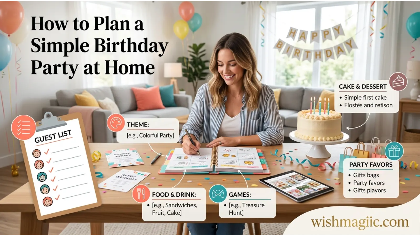 Simple Birthday Party at Home