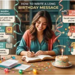 Write a Long Birthday Message