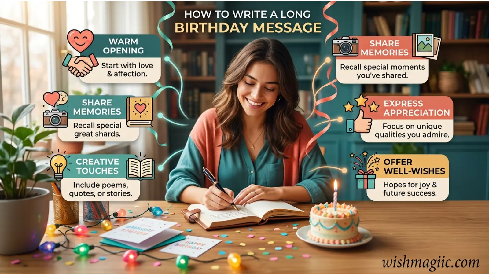 Write a Long Birthday Message