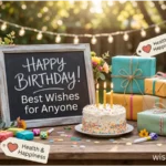 Birthday Wishes for Anyone